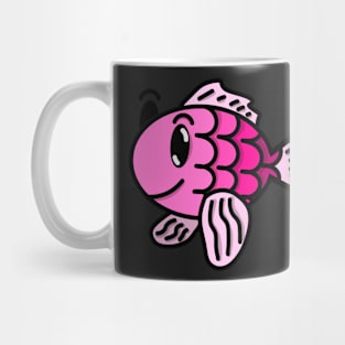 Pink Fish Mug